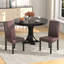 Chaise de cuisine rembourrée 6 pièces-815375553
