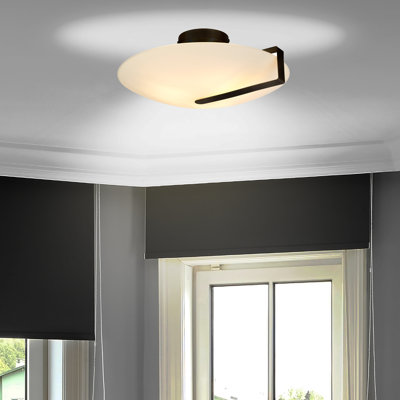 Aijah Glass Flush Mount