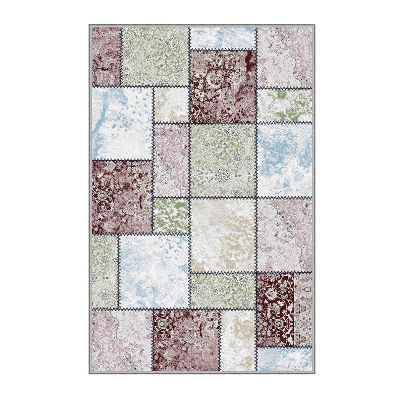 Premium 3D Digital Printed Carpet, 4.0 x 5.9 ft, 100% Polyester, Pile Height: 0.3 in, 650 g/m² | Antibacterial, Non-Slip Underside | Machine Washable, Ideal for Living Room, Bedroom, and Kids' Spaces