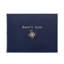 Graphic Image Ship's Log, Coffee Table Book, Leather, Blue