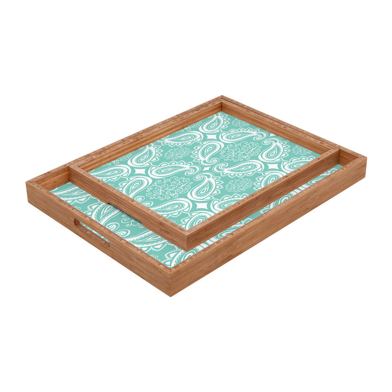 Bamboo Tray, 2.25'' H x 22.5'' W x 17'' D