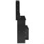 Petit meuble-lavabo avec tiroir à gauche et tabouret, 2 blocs d'alimentation et 2 blocs d'alimentation USB-785707237