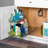 2 Tier Under Sink Organizers And Storage - Slide Out Cabinet Organizer With Sliding Drawers For Inside Cabinets-  11"W X 21"D X 15"H, Chrome.