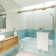 Polaris 60 in. x 60 in. Fully Frameless Sliding Bypass Bathtub Door