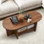 Table basse ovale avec rangement 43,31 po-910044252