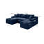Canapés modulaires confortables Boneless Couch pour le salon, canapé modulaire en U en forme de nuage, canapé modulaire minimaliste avec assise profonde-129052870-129052865