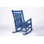 Ensemble de chaises berçantes toutes saisons avec table d'appoint, ensemble de chaises berçantes 3 pièces à texture de bois (comprend 2 chaises berçantes et 1 table)-100907511