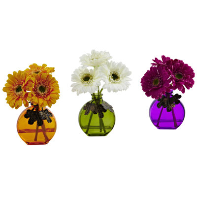 9 " Plastic and Fabric Arrangement