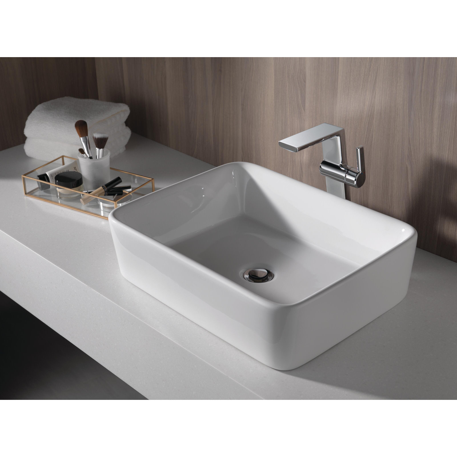 Pivotal® Single-Hole Faucet with Diamond™ Seal, Chrome