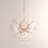 Colstrip 8-Light Iron Dimmable Sputnik Chandelier