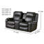 Causeuse avec appui-tête Contour Power-111531520-111531518