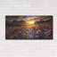  'Magical Meadow' by Rey Klimt Metal Wall Art, 48" x 24"