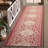 Danya Red/Cream Indoor/Outdoor Area Rug-693928366