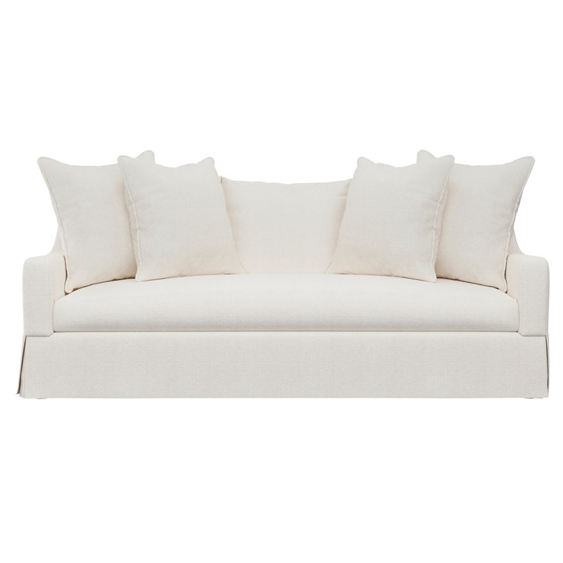 Bernhardt Grace Fabric Sofa, Dorado Snow Crypton® Chenille 5558-000