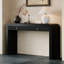 Console rustique avec façade de tiroir cannelée, meubles d'entrée robustes et élégants pour le couloir et le salon-593665493