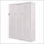 Grand lit escamotable avec tablettes
