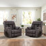 37.8'' W Oversize Top Faux Leather Lift Power Recliner & Home theater With Heat & Massage&2 Cupholders