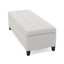 Upholstered Storage Ottoman Bench
