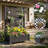 Resin Raised Garden Bed with Trellis-1762981436