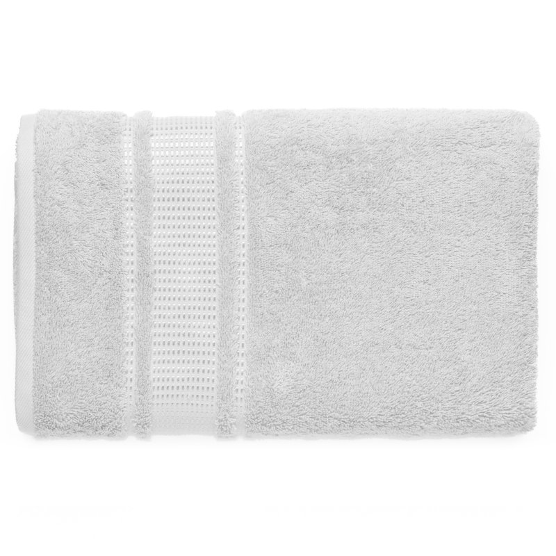 Turkish Cotton Hand Towels, Silver Gray