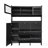 Multifunctional Hallway Cabinet with Shelves and Drawers for Storage-24529338