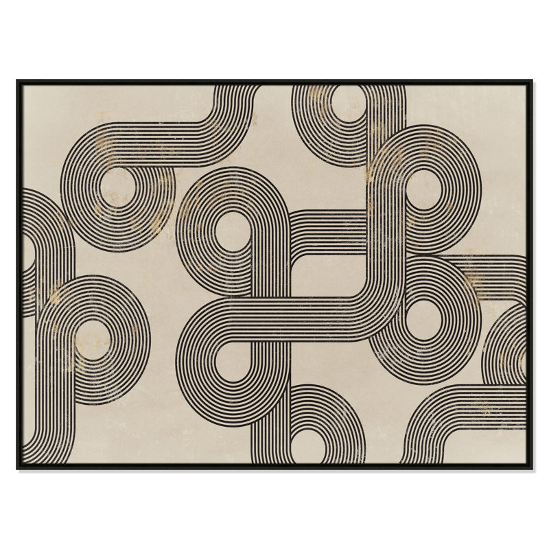 La forme suit l'impression par Isabelle Z, Espresso, H 37,5 po x l 49,5 po