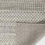 Tapis géométrique en polypropylène tissé à la machine à motif géométrique blanc bouleau / gris argenté Beiler-2093136269
