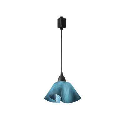 Dale Handcrafted Glass 1-Light Track Pendant