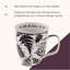 La tasse 16Oz Artisan Boho rehausse vos moments douillets avec cette superbe tasse en céramique noire et blanche, un incontournable de l'hiver. Conçu avec une élégance bohème artistique, il combine une finition noire matte profonde avec de charmants motifs minimalistes.