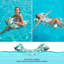 Flotteurs de piscine Water Hammock - Tissu gonflable de hamac pour piscine Floaties 1 (chaise à selle flottante)-113553054