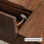 Bureau domestique en L