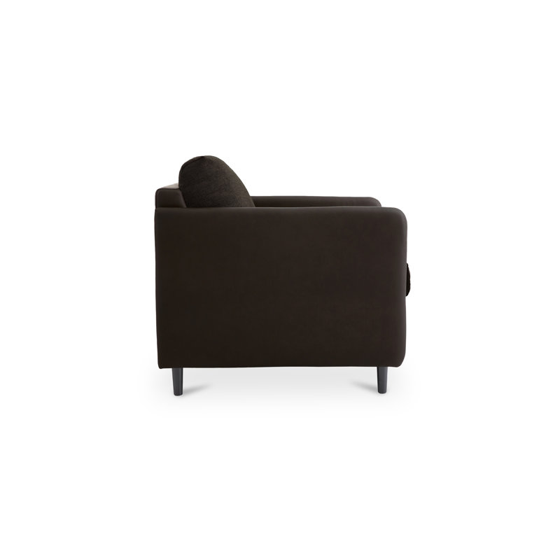Teller Accent Chair Brown, Black