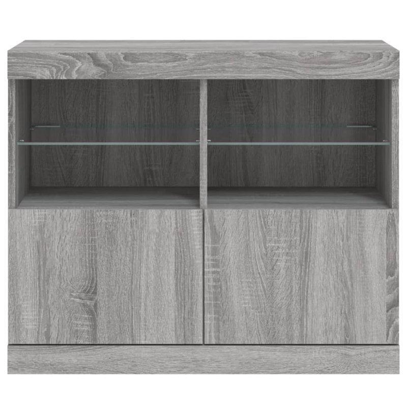 Bashuk 81cm Sideboard, Grey Sonoma