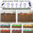 Vikky 6 Drawers Dresser with Power Outlet, Chest of Drawers with LED Light, Modern Dresser Organizer-1073386283