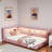 Upholstered Daybed With Usb Ports And Led Light Strips-2057402214-2057402215