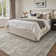 Modern Distressed Non-Slip Washable Rug