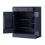 Garde-manger autoportant moderne, rangement pour nourriture buffet, armoire à café avec tiroir, 2 tablettes réglables et 2 tablettes de porte pour la cuisine et la salle à manger-841020818-841020819