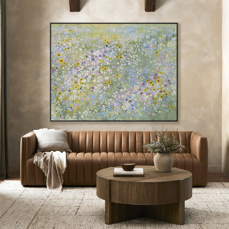 Meadow Painting by Brittany Smith, Black, 46.5" H x 60" W