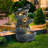 Cascade Fountain with Lights