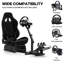 Anman G29 Racing Simulator Cockpit With Black Seat Fit Logitech G920 G923 Xbox, Not Include Steering wheel & Wheels & Pedals and Shifter Handbrake