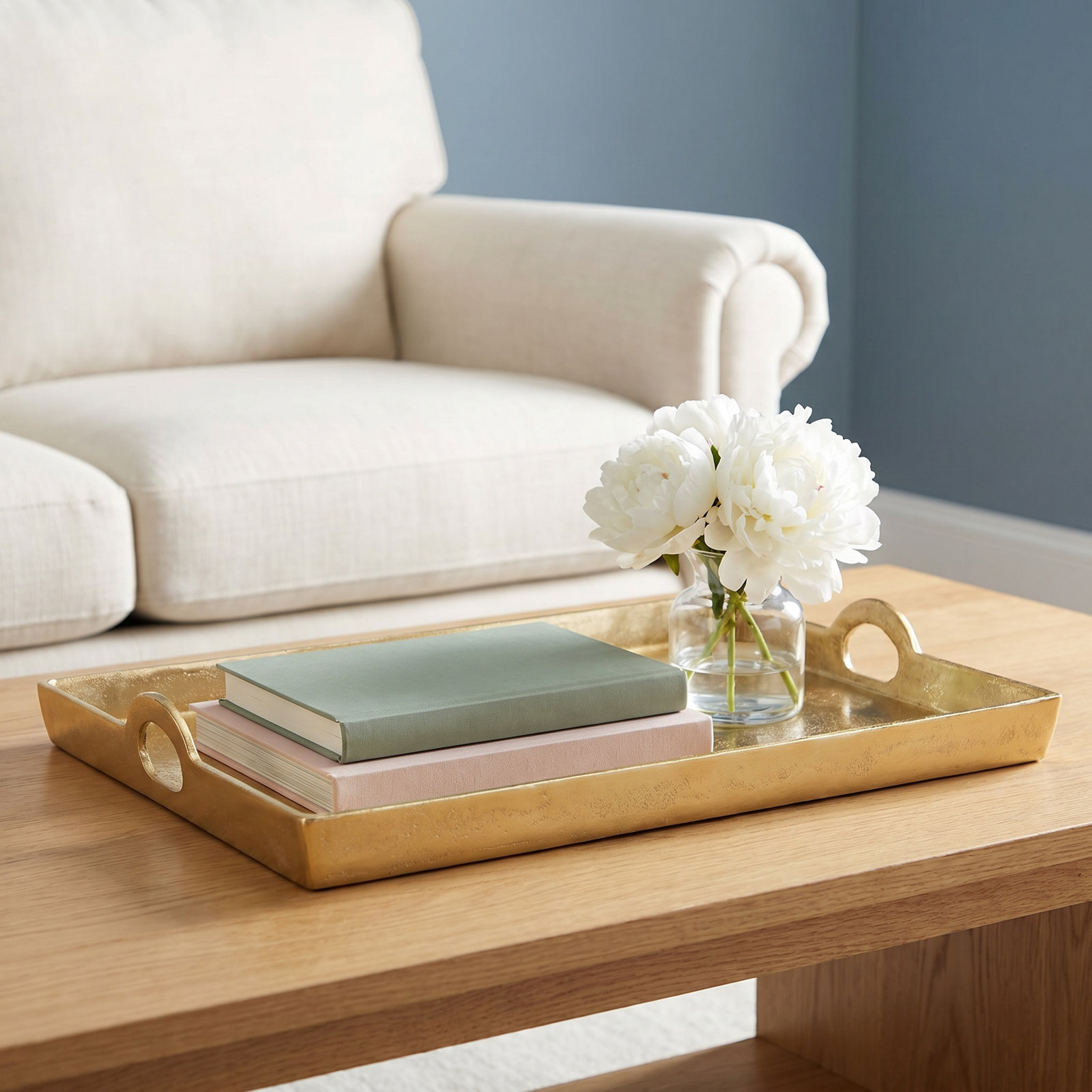 Recycled Aluminum Decorative Tray