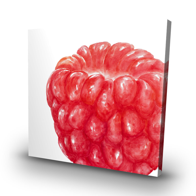 Raspberry - 32"x32" art on canvas
