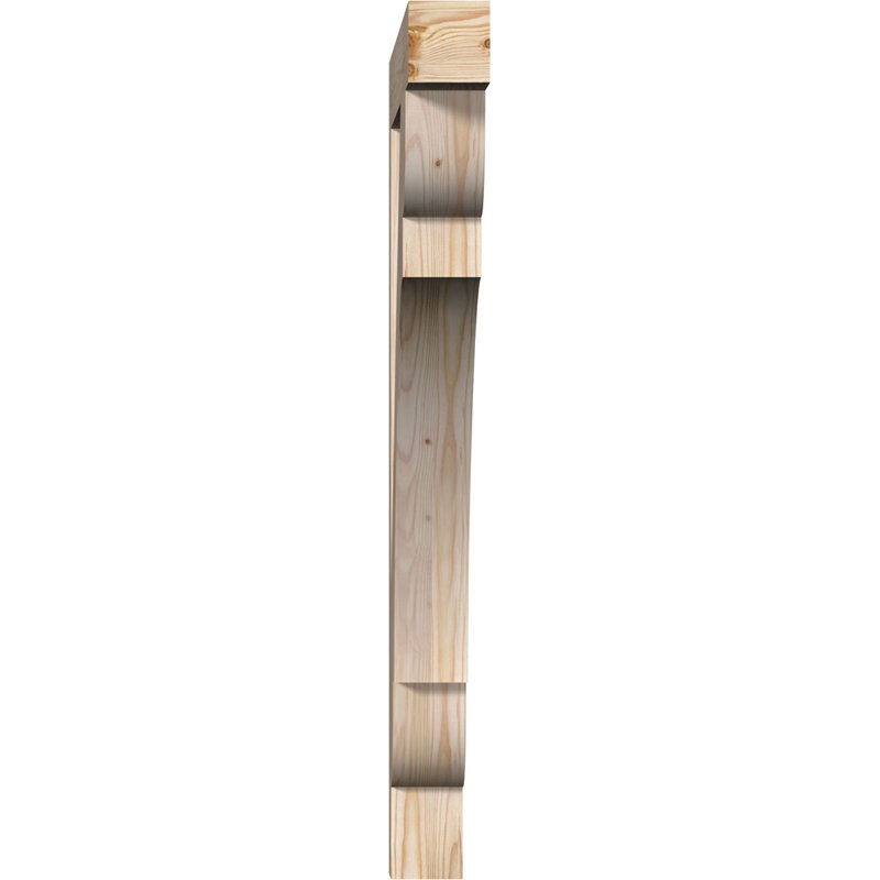 Support de bloc olympique, H 40 po x P 32 po, Sapin Douglas de 3 1/2 po (lisse)