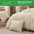 Gogreen 100% Cotton 3 Pieces Luxury Queen Duvet Cover Floral, Soft & Breathable Queen Bedding Sets, Pattern Queen Comfy Duvet Cover, with Zipper Closure-117042713-117042717