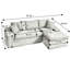 «Canapé modulaire rose en tricot gaufré - Décoration de salon confortable et de petit espace»-618853008