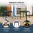 Square Outdoor Side Table-1828636936