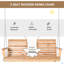 Banc de patio pivotant avec table basse pliante