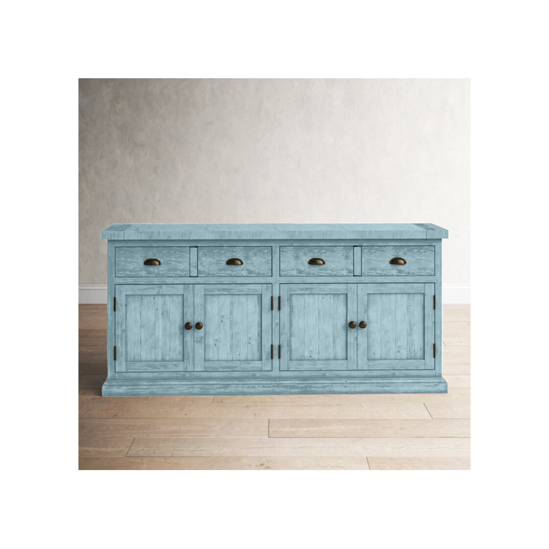 Buffet en bois massif Annata, Aqua captivant