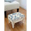 Repose-pieds rembourré en lin Camau Taupe Magnolia-1537440859-1537440801