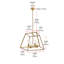 Lustre linéaire à 4 lumières Gloriajean-993092655-992946898